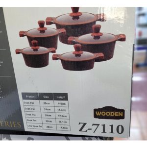 سرویس قابلمه ده پارچه زیو مدل Z-7110