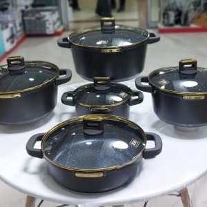 سرویس قابلمه ۱۰ پارچه زیو مدل ZCS-8600