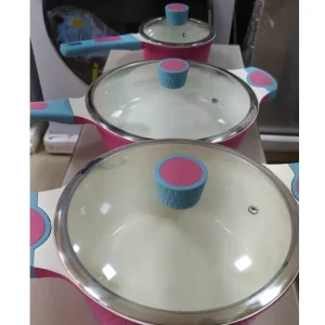 سرویس قابلمه سرامیکی ۱۶ پارچه مونالکس مدل Monalex MN-5016
