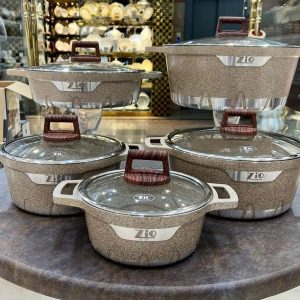 سرویس قابلمه ۱۰ پارچه زیو مدل Zio-7140
