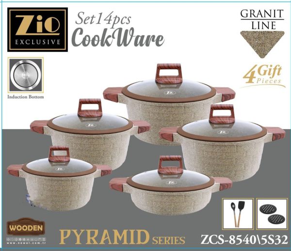 سرویس قابلمه Zio ZCS-8540