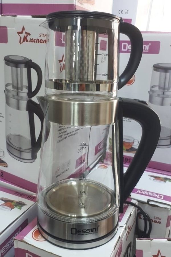 چای‌ساز برقی روهمی دسینی مدل Dessini DS-1912
