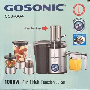 آب‌میوه‌گیری چهارکاره گوسونیک مدل GSJ‑804