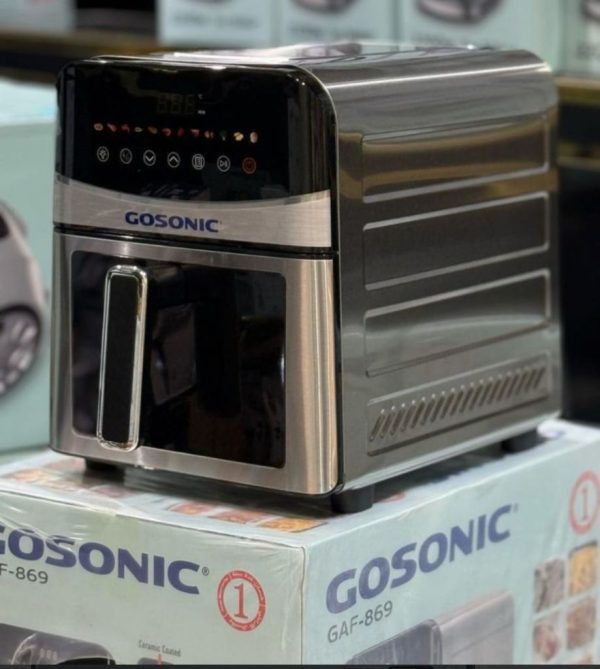 سرخ کن بدون روغن گوسونیک مدل دو المنته GAF-859 - تصویر 2