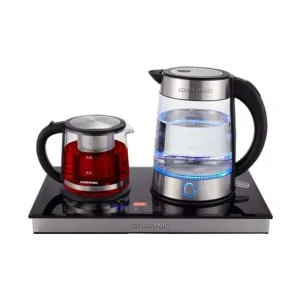 چای‌ساز برقی گوسونیک مدل GST‑876 با کتری ۱.۸ لیتری