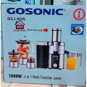 آب‌میوه‌گیری چهارکاره گوسونیک مدل GSJ‑805