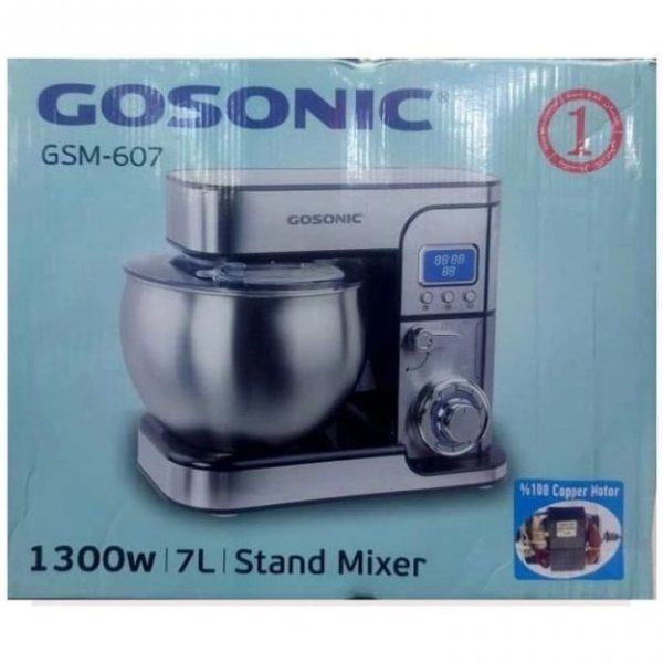 همزن کاسه‌دار گوسونیک مدل GSM-607 - تصویر 9