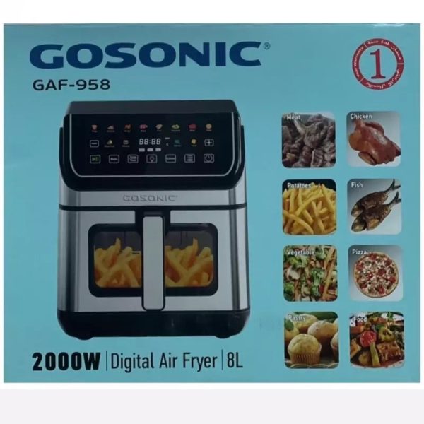 سرخ‌کن 8 لیتری گوسونیک مدل GAF-958 - تصویر 9