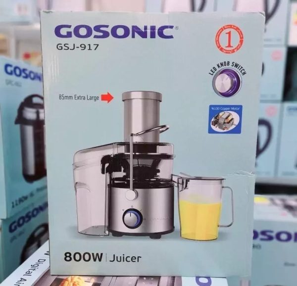 آبمیوه‌گیری گوسونیک مدل GSJ‑917 - تصویر 2