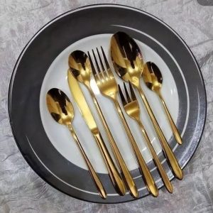 سرویس قاشق چنگال یونیک طرح دونا ۲۴ نفره ۱۲۰ پارچه