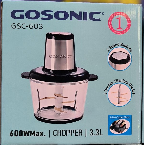 خردکن گوسونیک مدل GSC-603 - تصویر 2