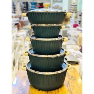 سرویس قابلمه ۱۰ پارچه زیو مدل ZCS-8590