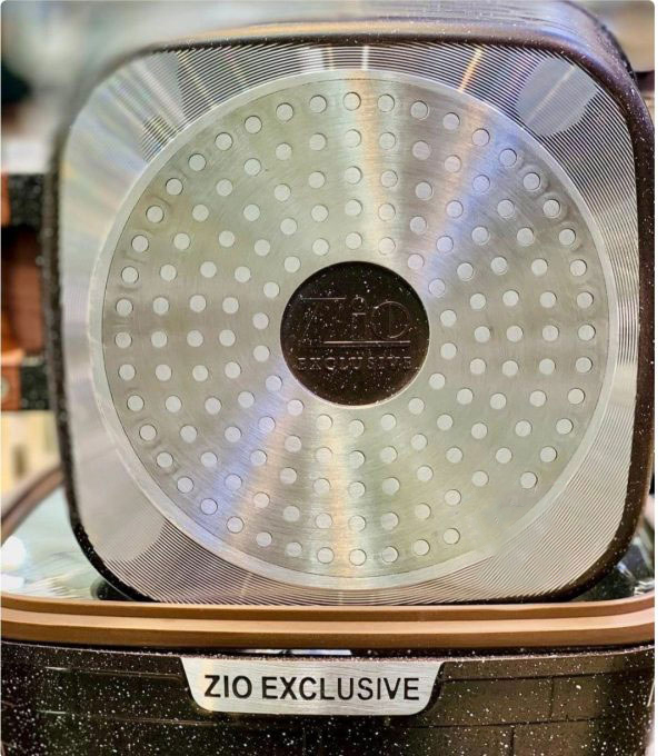 سرویس قابلمه 10 پارچه برند زیو طرح آجری مدل Zio ZCS-8560 - تصویر 3