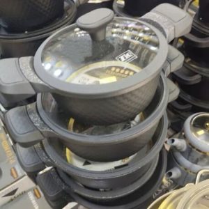 سرویس قابلمه ۱۰ پارچه زیو سری ارکیده مدل Zio ZCS-8640-5S32